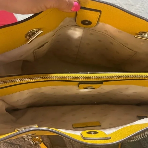 Kate Spade Yellow Shoulder Bag - Picture 6 of 10